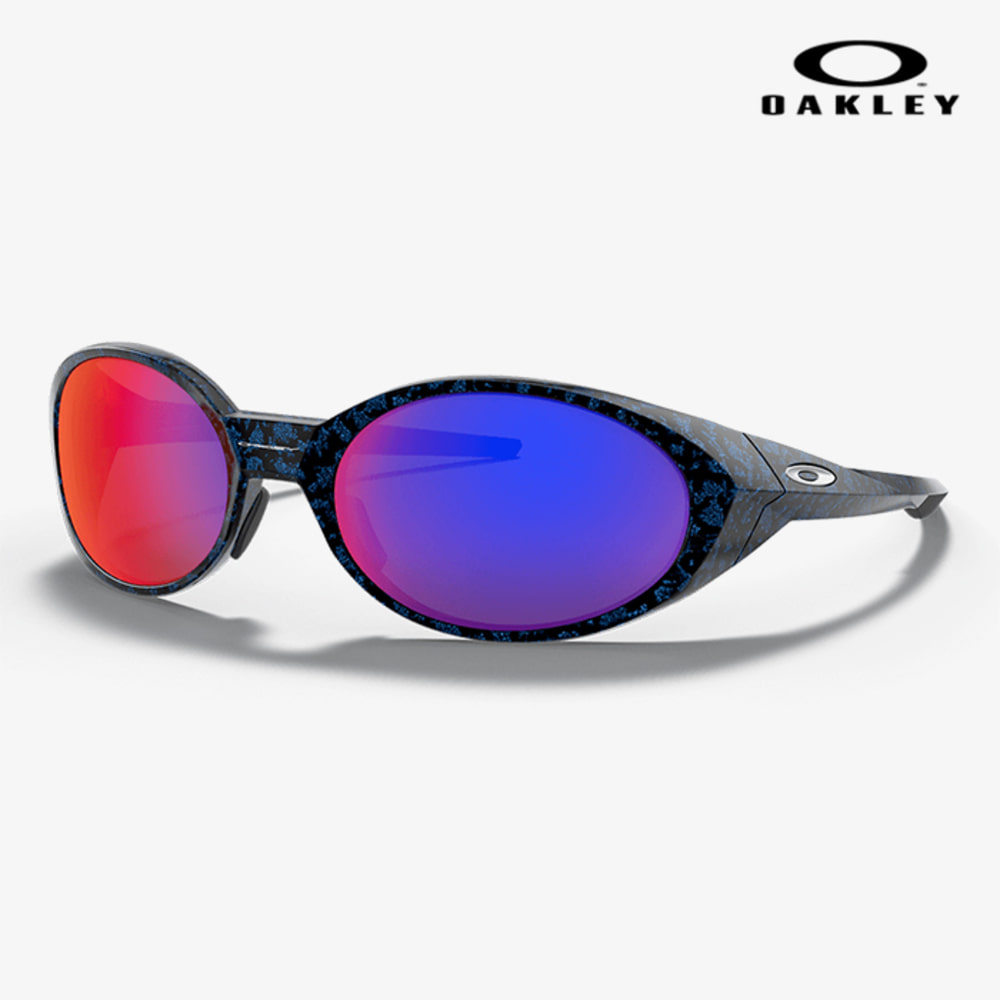 오클리 아이재킷 파저티브 프리즘렌즈 원형 선글라스